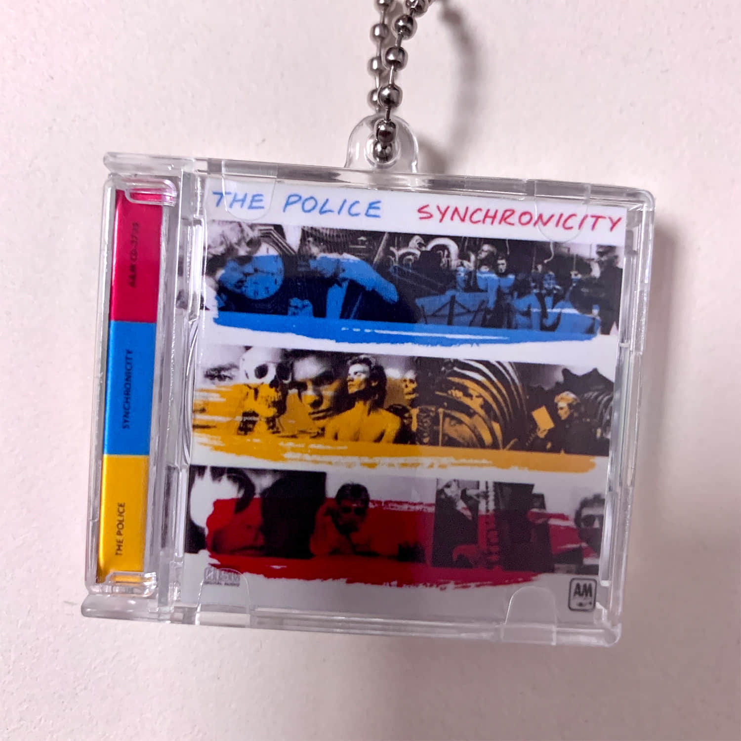 The Police Little CD Album Cover Keychains – Reggatta De Blanc
