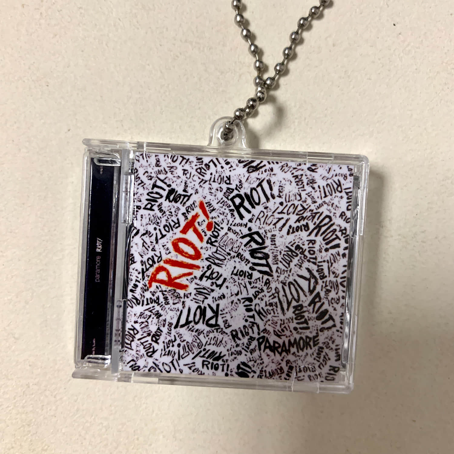 Paramore Little CD Album Cover Keychains - Paramore - Riot -Brand New Eyes