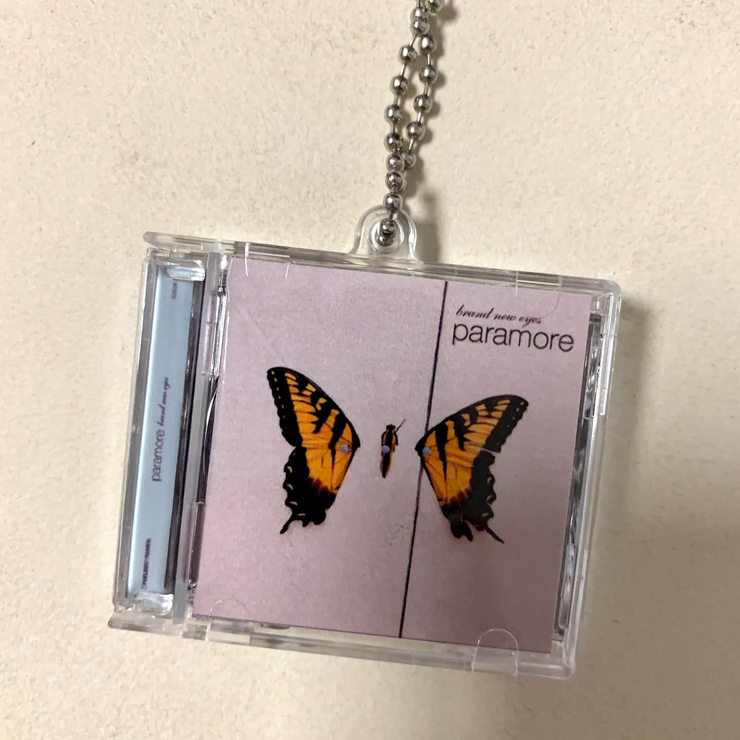 Paramore Little CD Album Cover Keychains - Paramore - Riot -Brand New Eyes