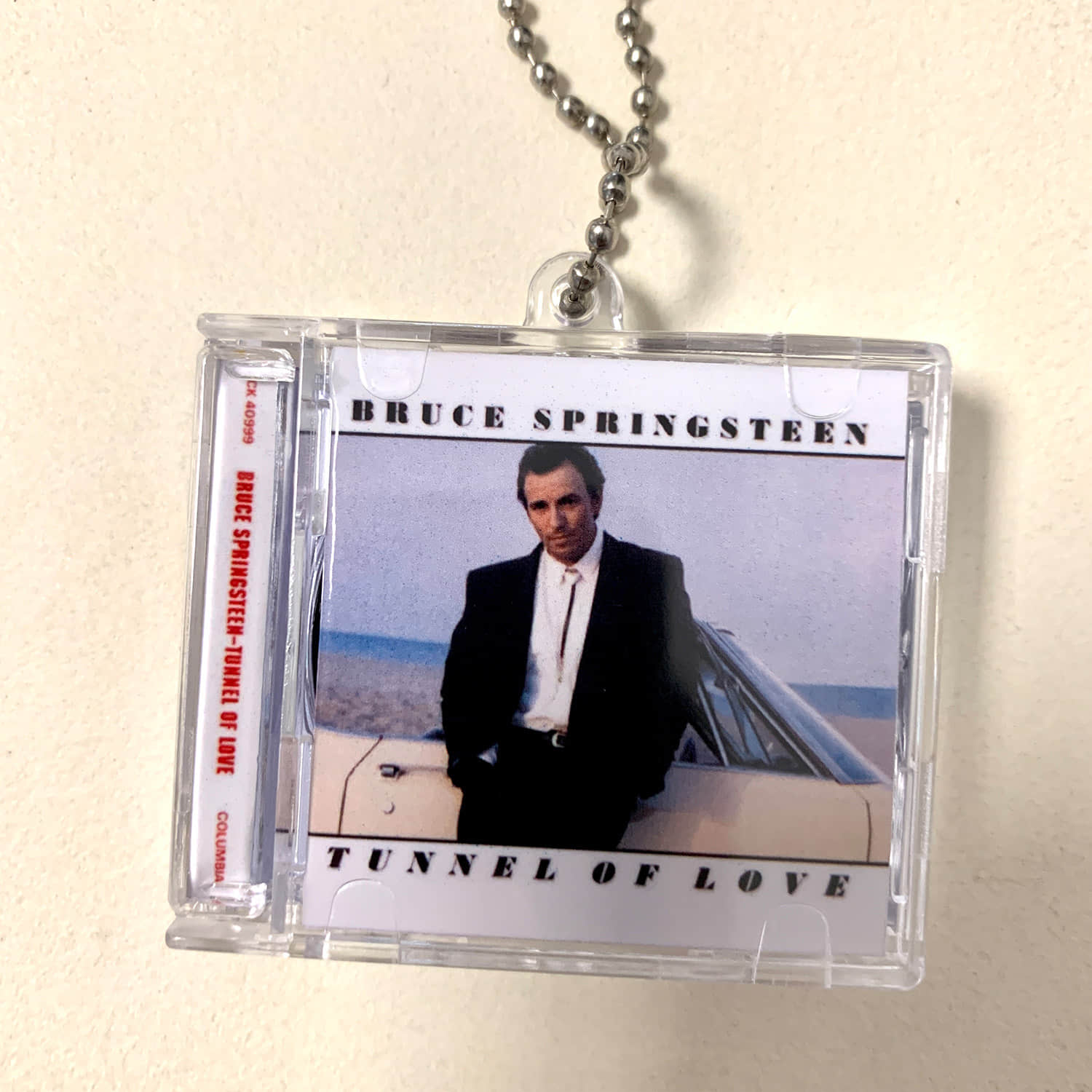 Bruce Springsteen Little CD Album Cover Keychains – Tunnel Of Love