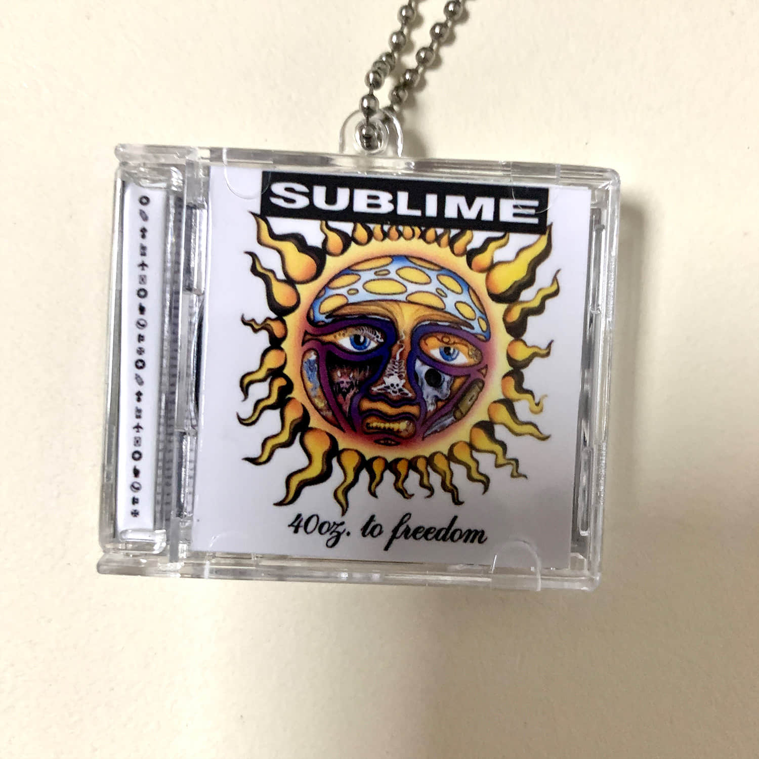 Sublime Little CD Album Cover Keychains - 40oz. To Freedom