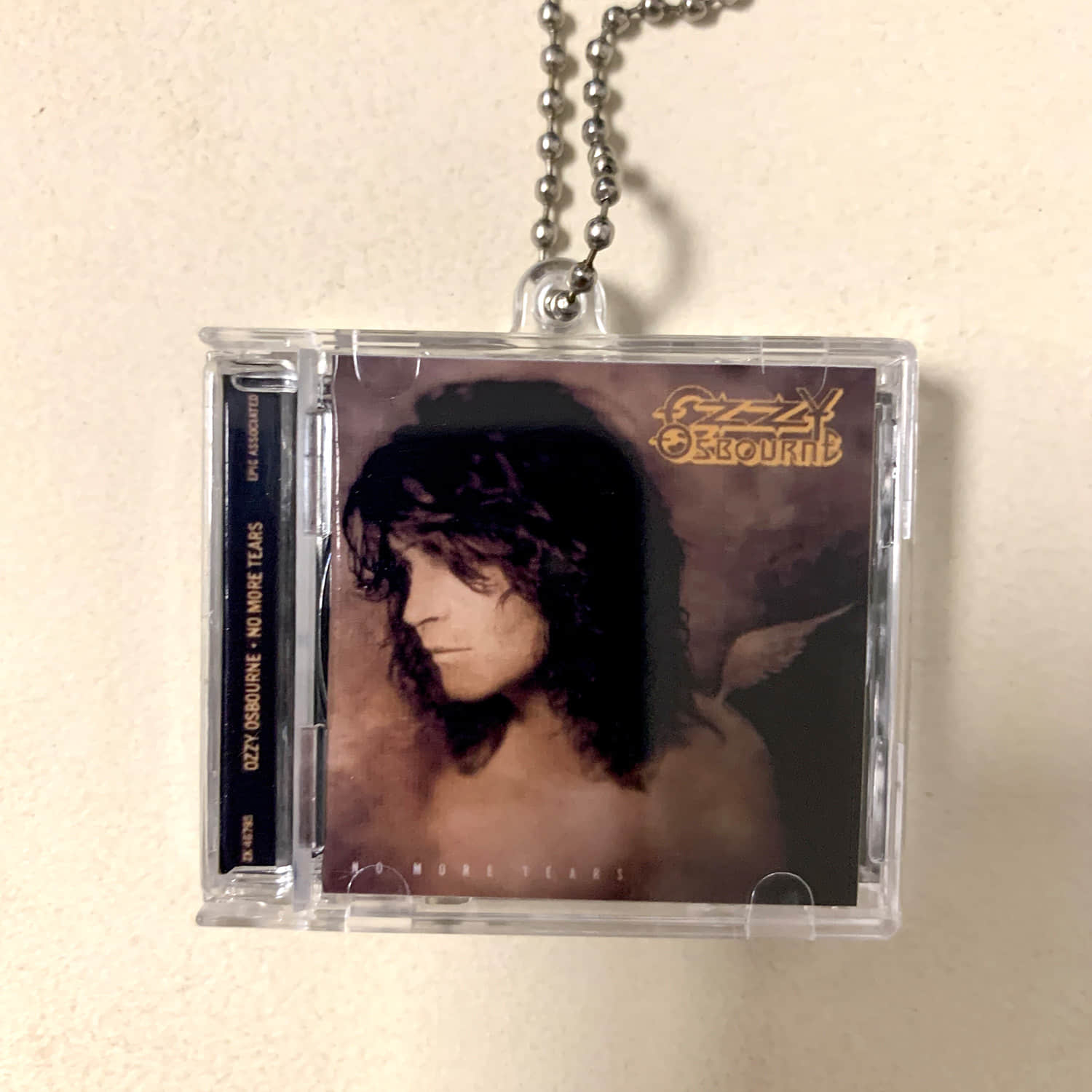 Ozzy Osbourne Little CD Album Cover Keychains – No More Tears