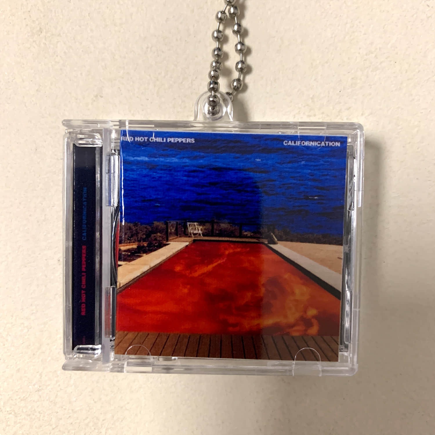 Red Hot Chili Peppers Little CD Album Cover Keychains  – Californication