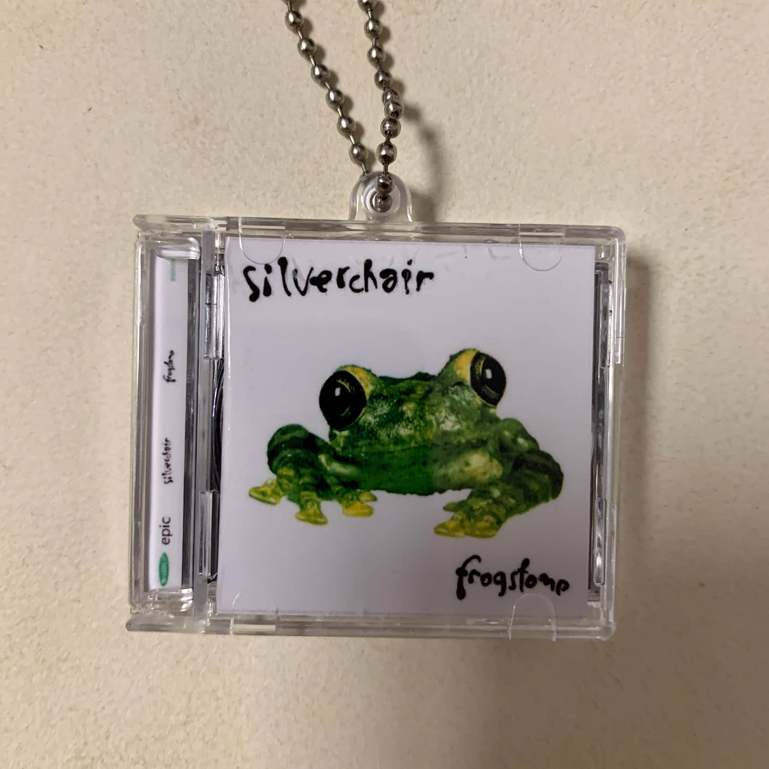 Silverchair Little CD Album Cover Keychains  – Frogstomp