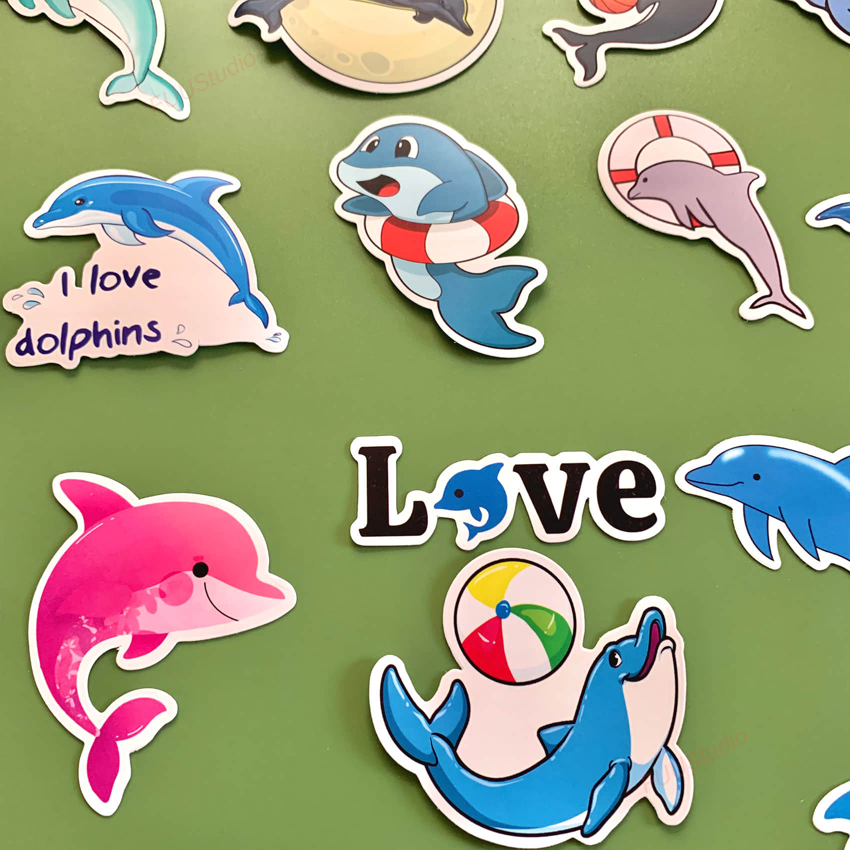 Dolphin Sticker Pack 50 pieces 