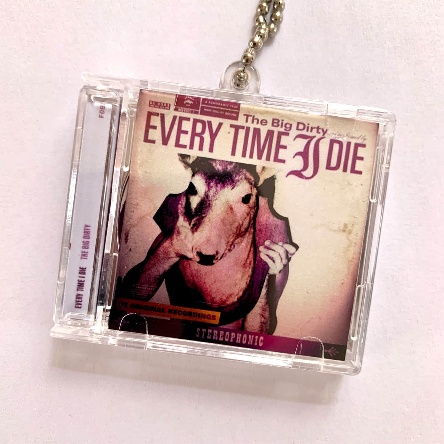 Every Time I Die Little CD Album Cover Keychains  – The Big Dirty