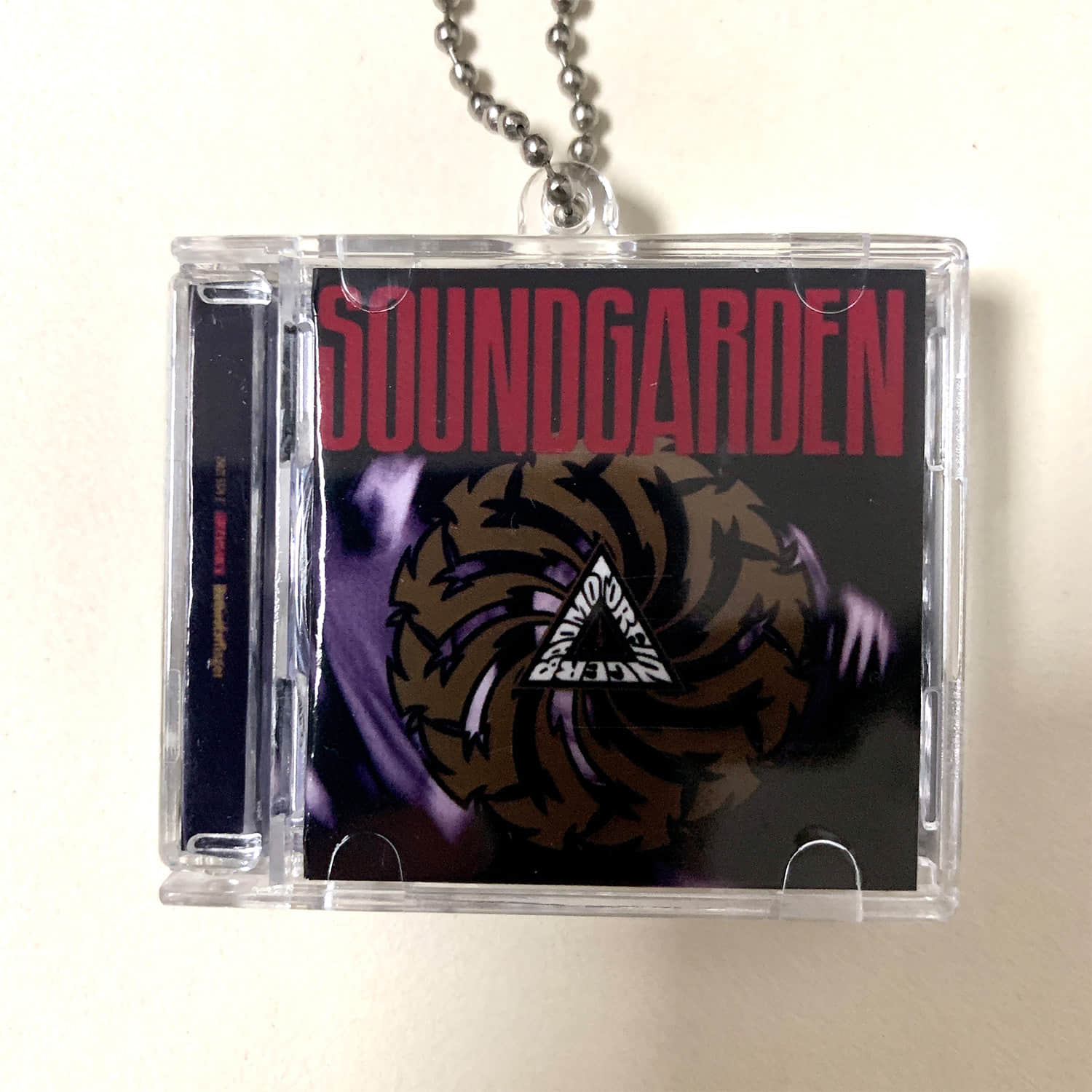 Soundgarden Little CD Album Cover Keychains – Badmotorfinger