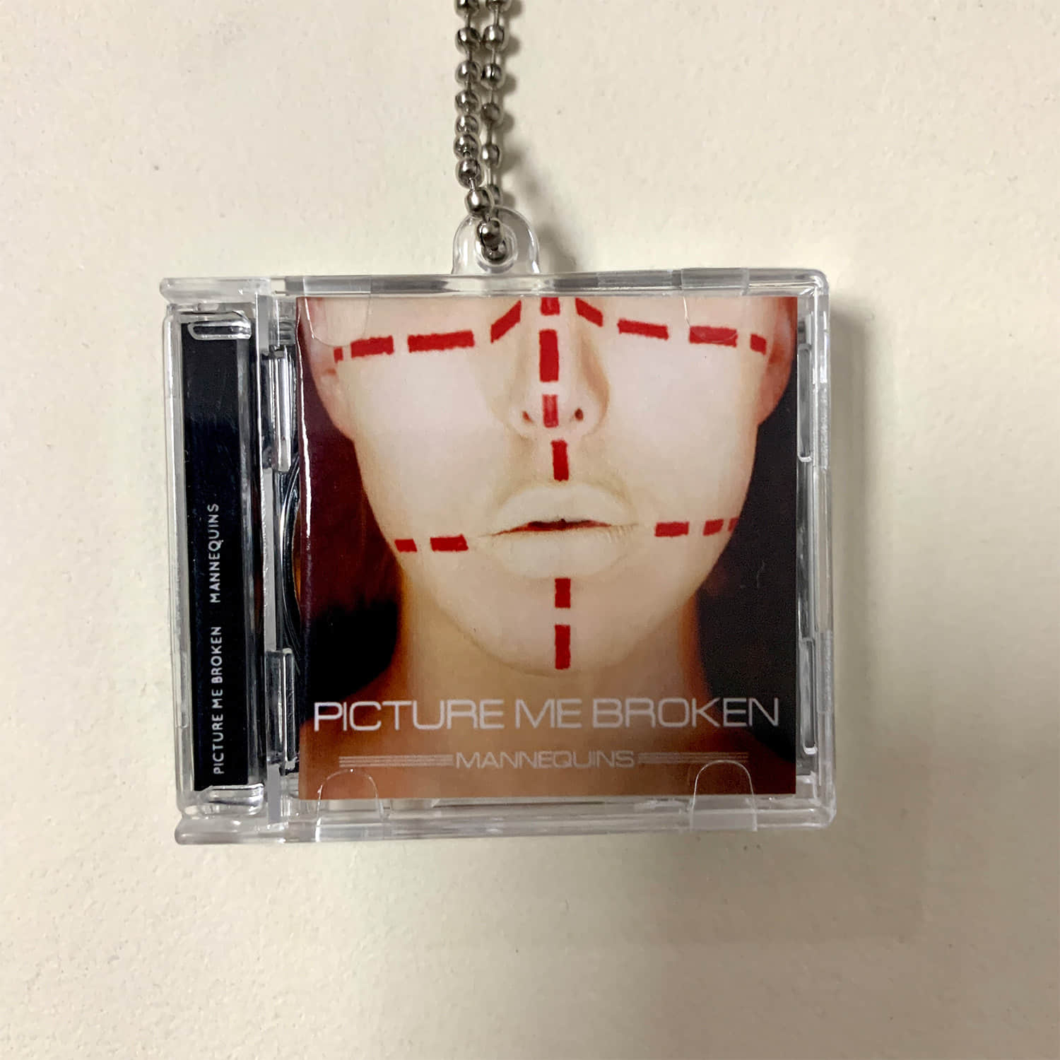 Picture Me Broken Little CD Album Cover Keychains - Mannequins