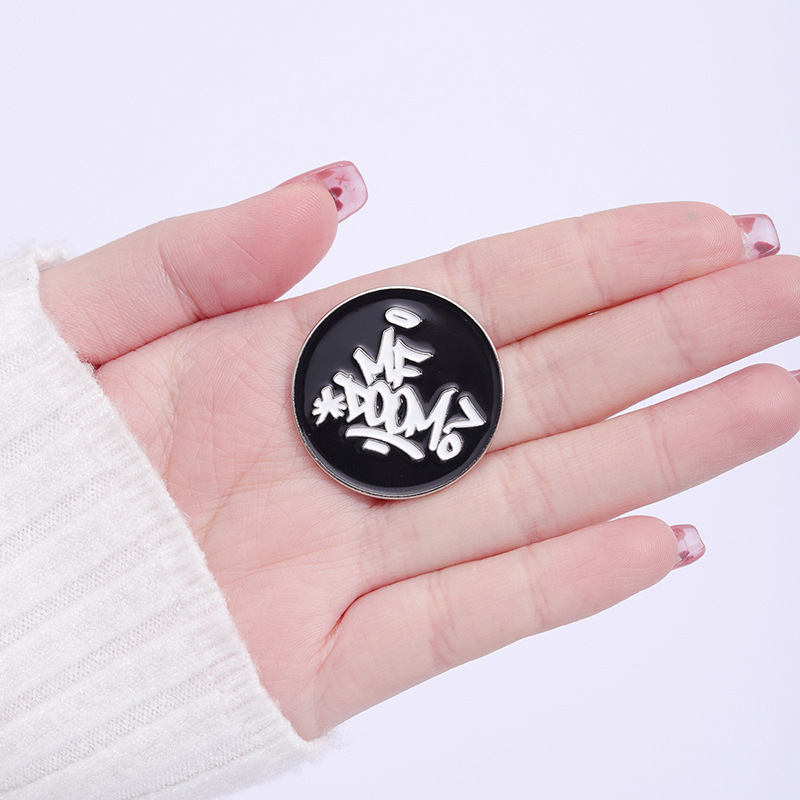 MF Doom Band Enamel Pin - Metal Pin