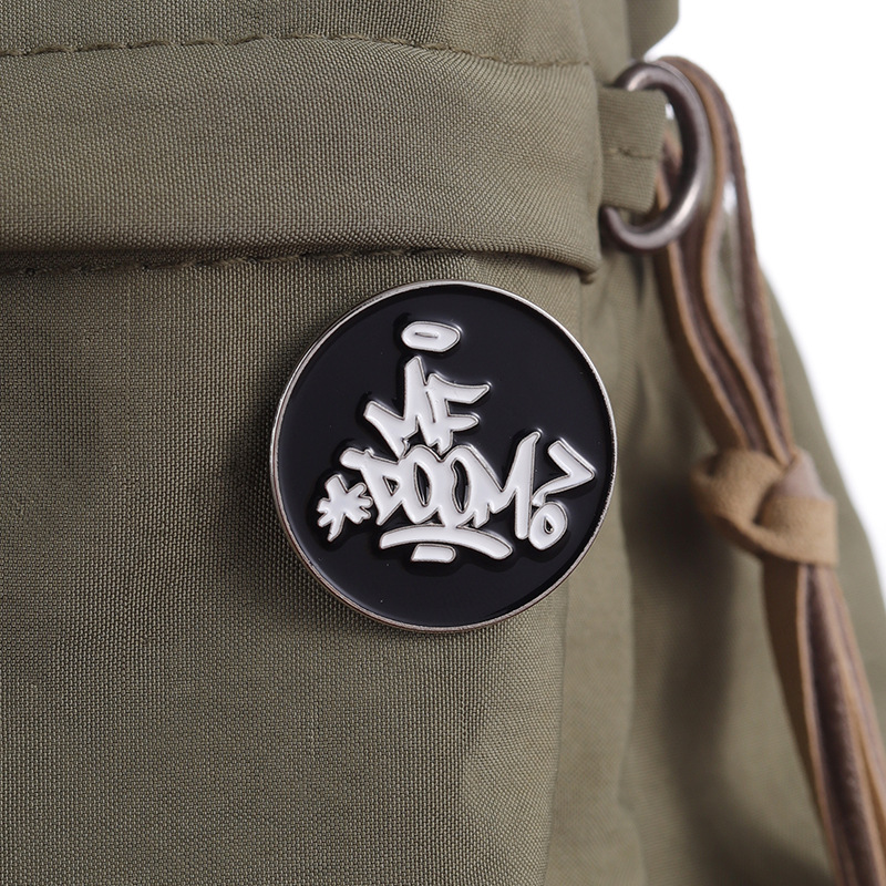 MF Doom Band Enamel Pin - Metal Pin