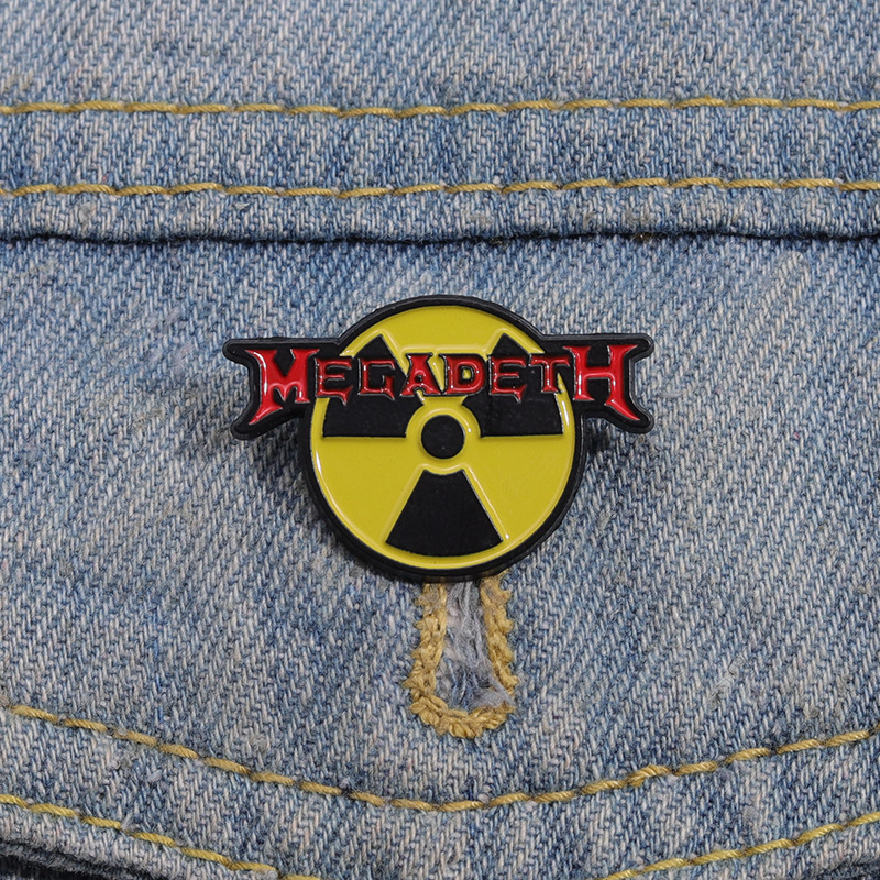 Megadeth Band Enamel Pin - Metal Pin