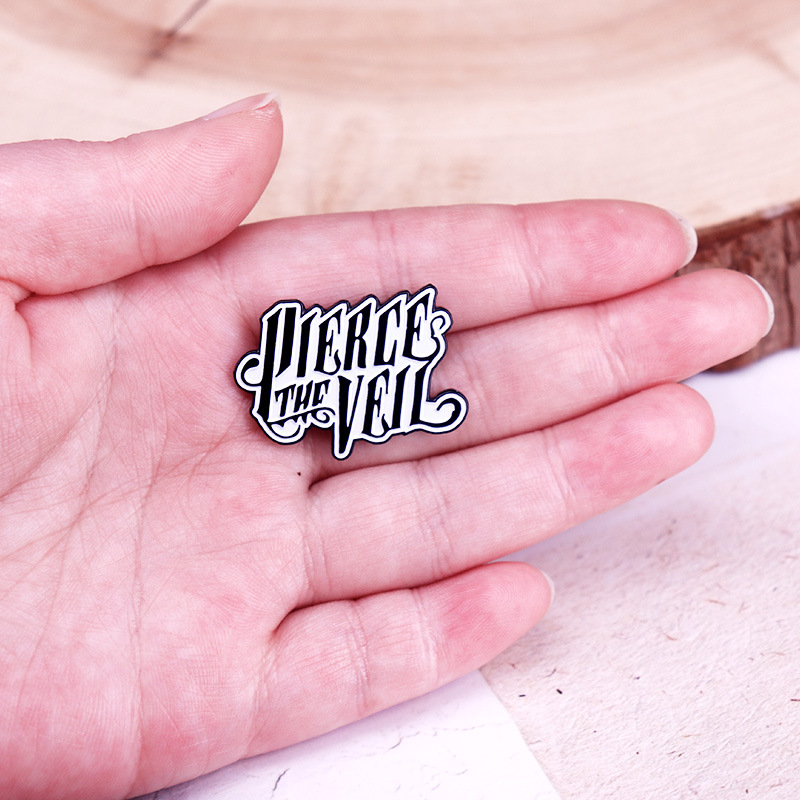 Pierce the Veil Band Enamel Pin - Metal Pin