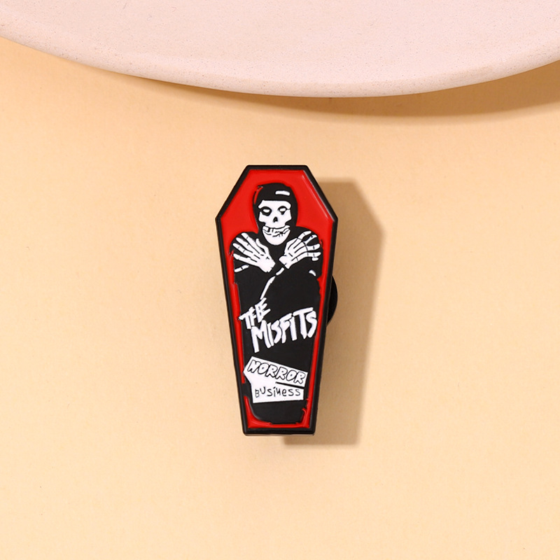 The Misfits Band Enamel Pin - Metal Pin