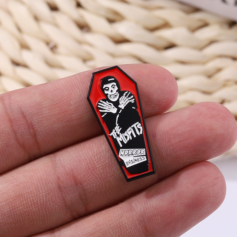 The Misfits Band Enamel Pin - Metal Pin