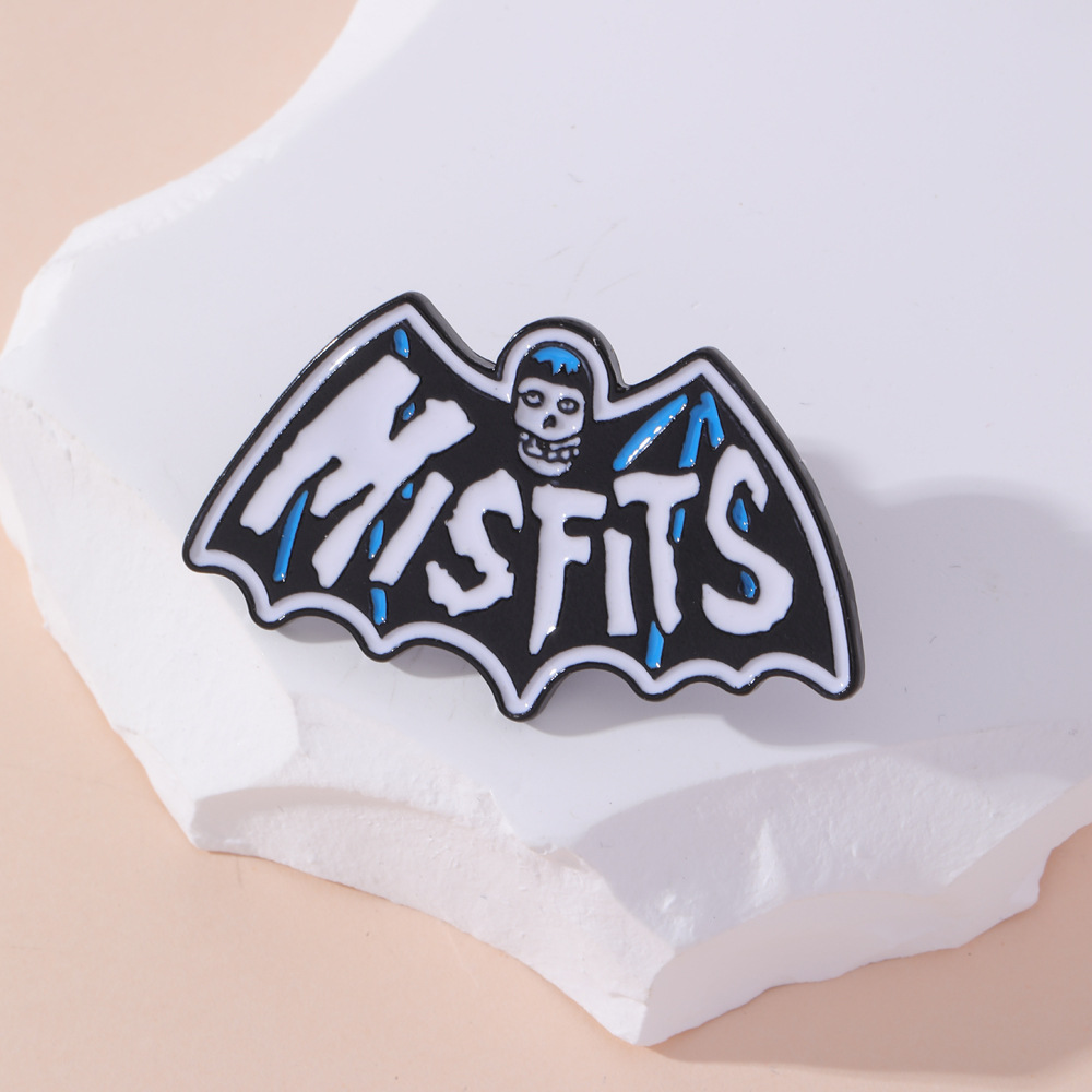 The Misfits Band Enamel Pin - Metal Pin