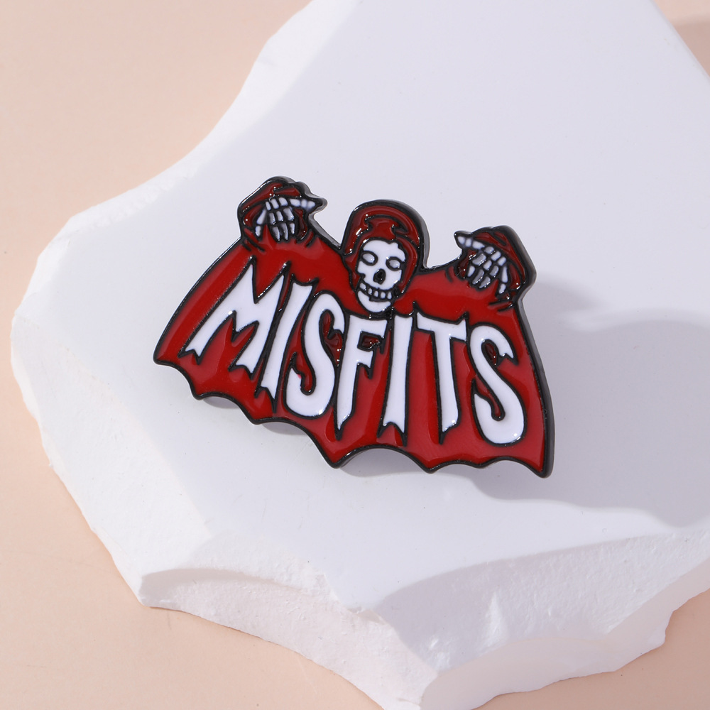 The Misfits Band Enamel Pin - Metal Pin
