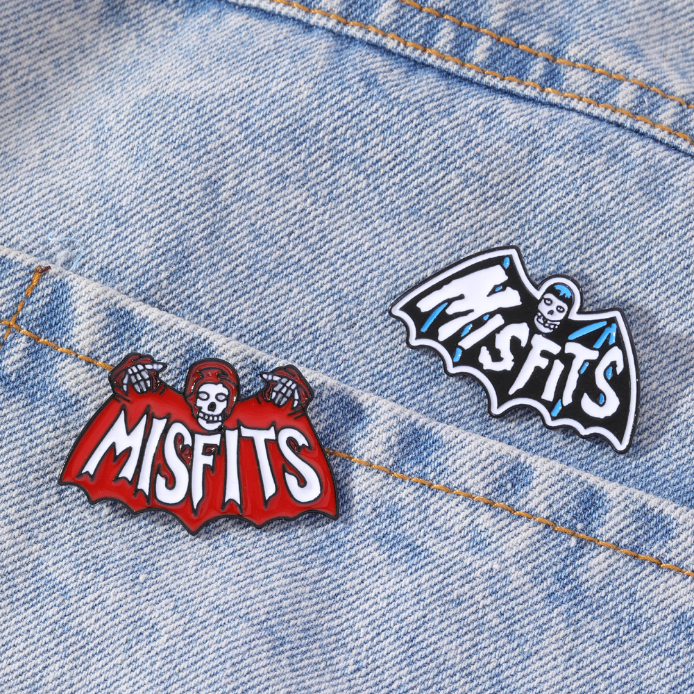 The Misfits Band Enamel Pin - Metal Pin