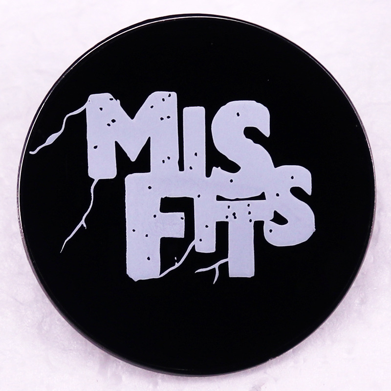 The Misfits Band Enamel Pin - Metal Pin