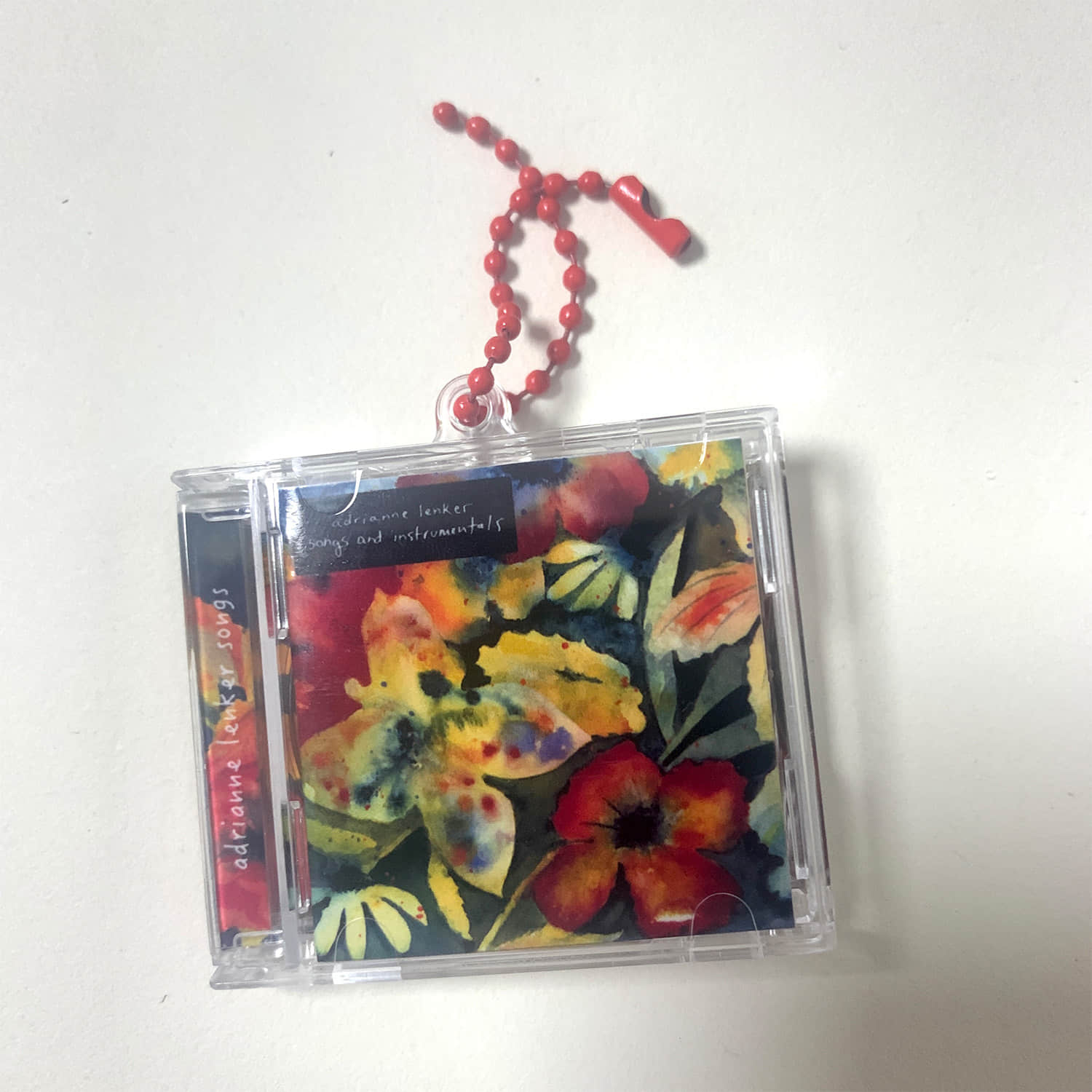 Adrianne Lenker Little CD Album Cover Keychains -Songs