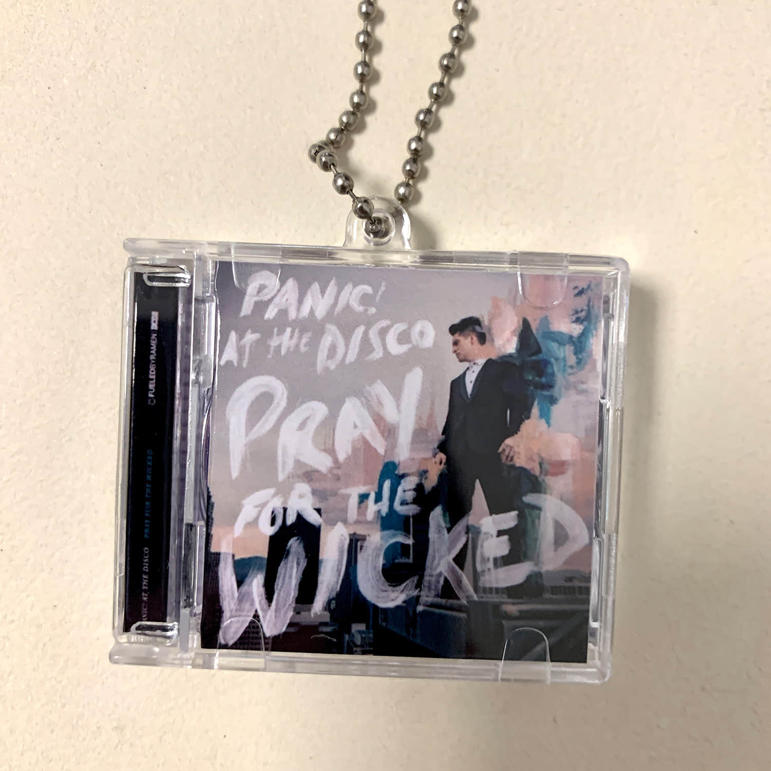 Panic! At The Disco Little CD Album Cover Keychains – Vices & Virtues - Pray For The Wicked - Death Of A Bachelor