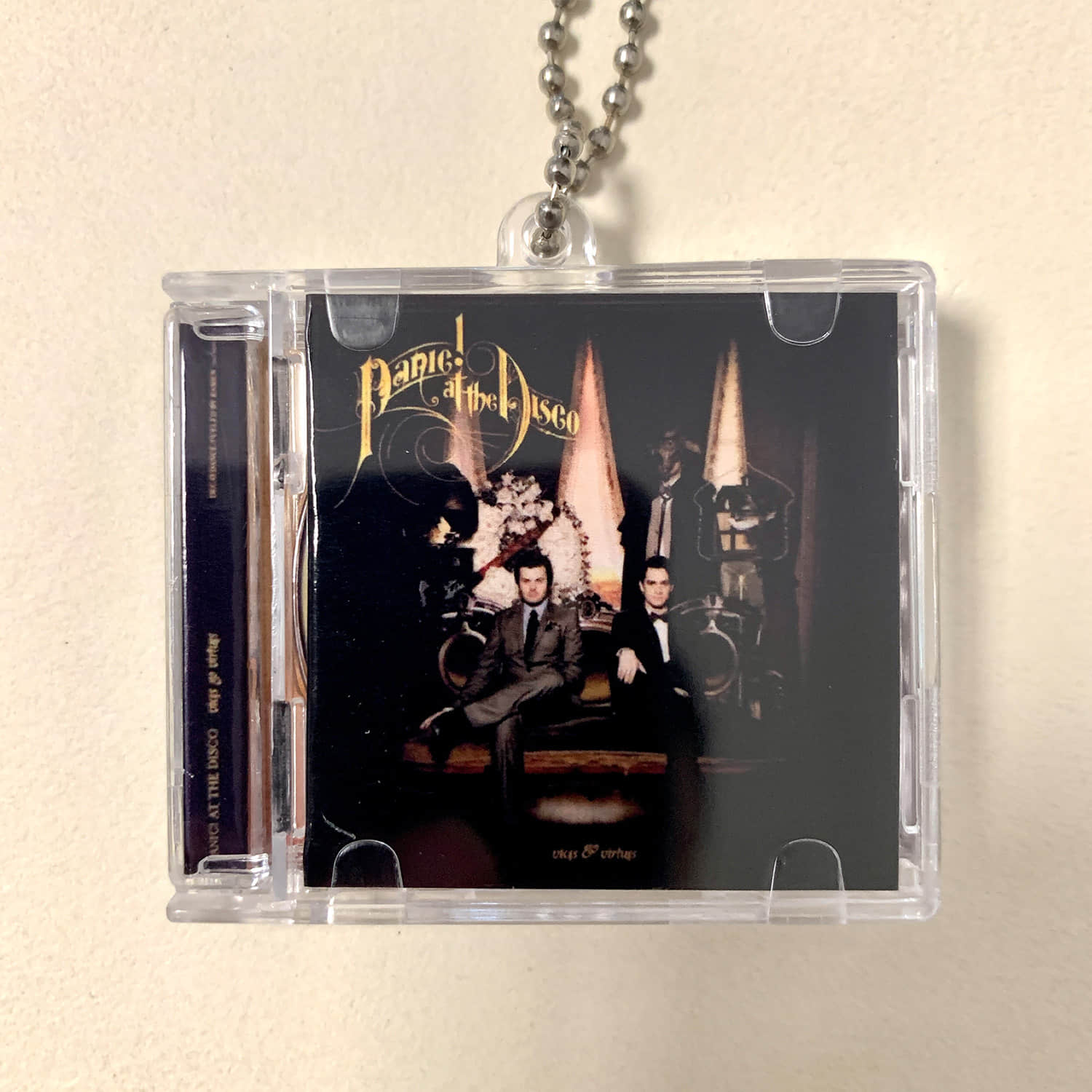 Panic! At The Disco  Little CD Album Cover Keychains – Vices & Virtues - Pray For The Wicked - Death Of A Bachelor