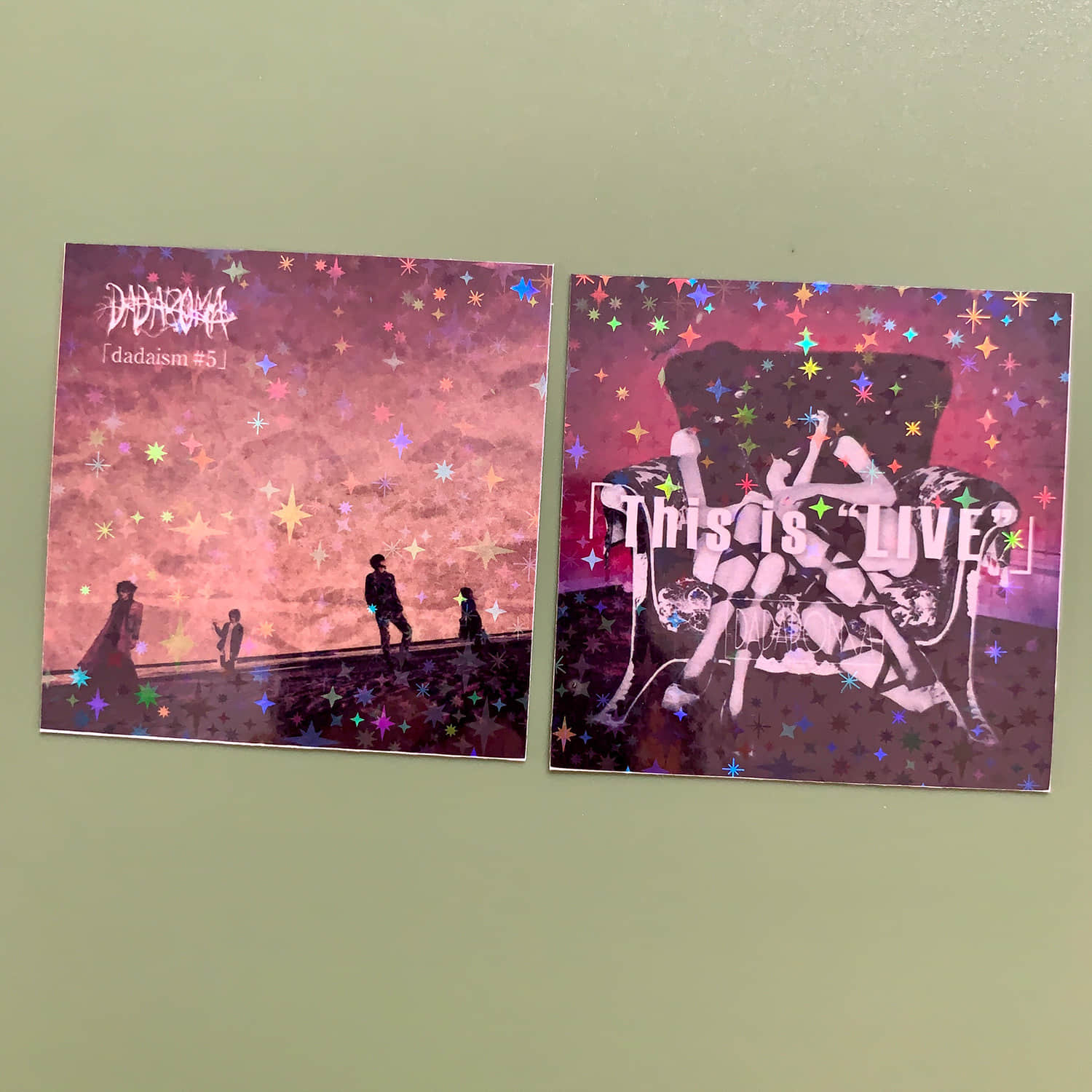 DadaRoma 2" Album Cover Stickers – This Is "Live" - dadaism#5