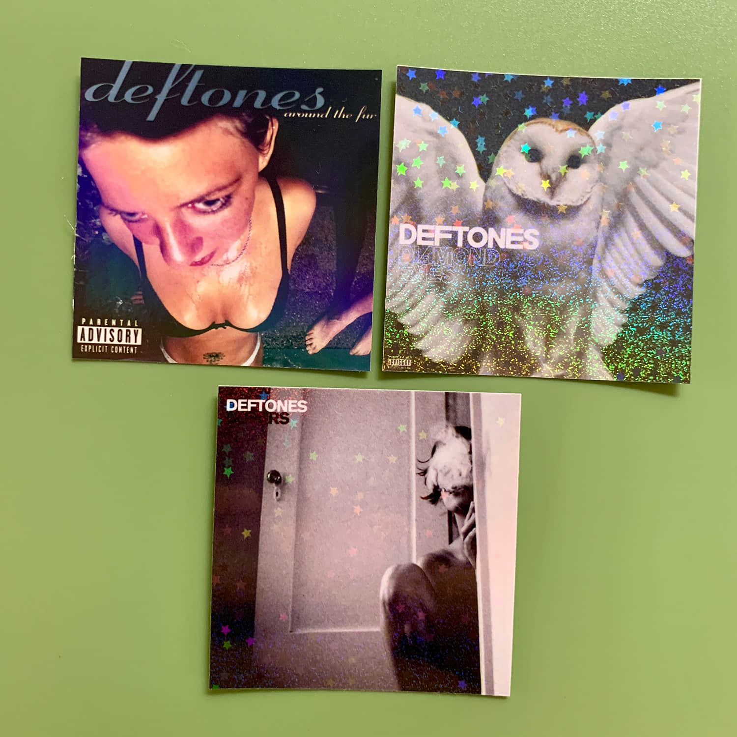 Deftones 2" Album Cover Stickers