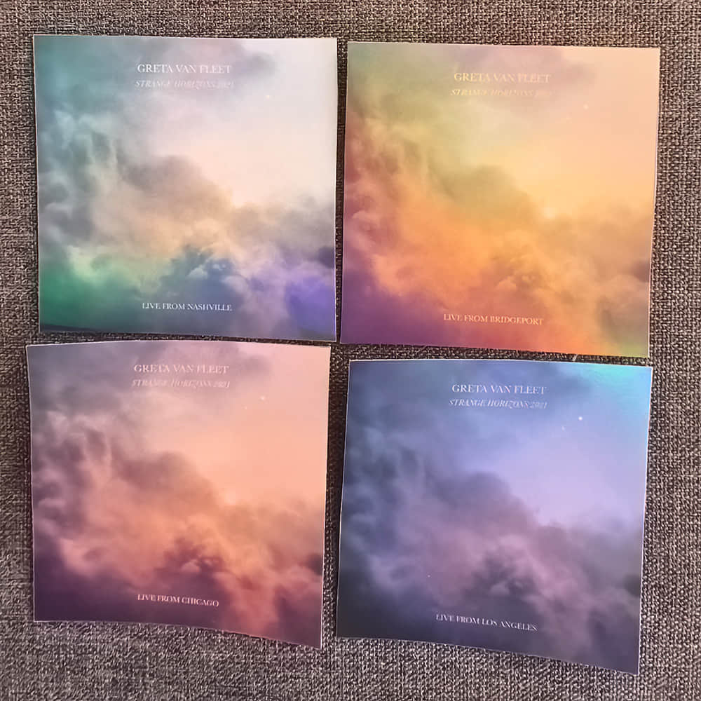 GVF Greta Van Fleet Album Cover Stickers – The Battle At Garden's Gate - From The Fires