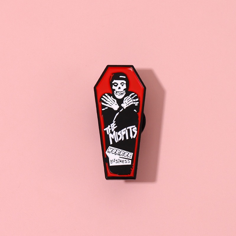 Misfits Band Enamel Pin - Metal Pin