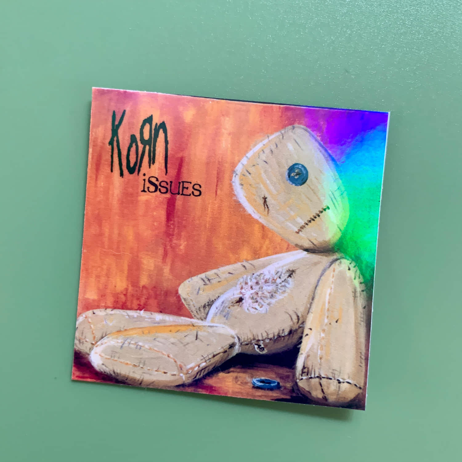 Korn 2" Album Cover Stickers