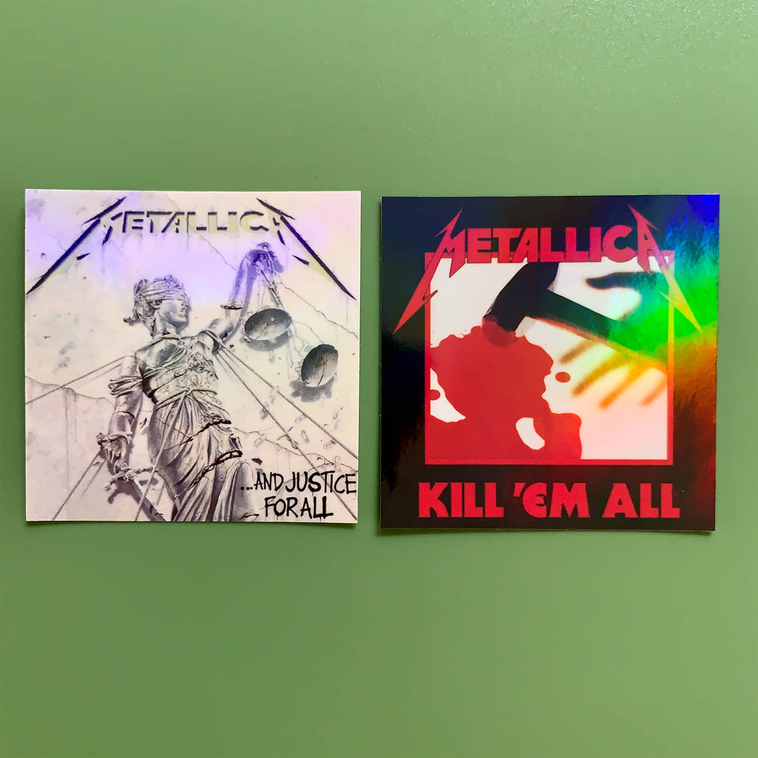 Metallica 2" Album Cover Stickers – Kill EM All