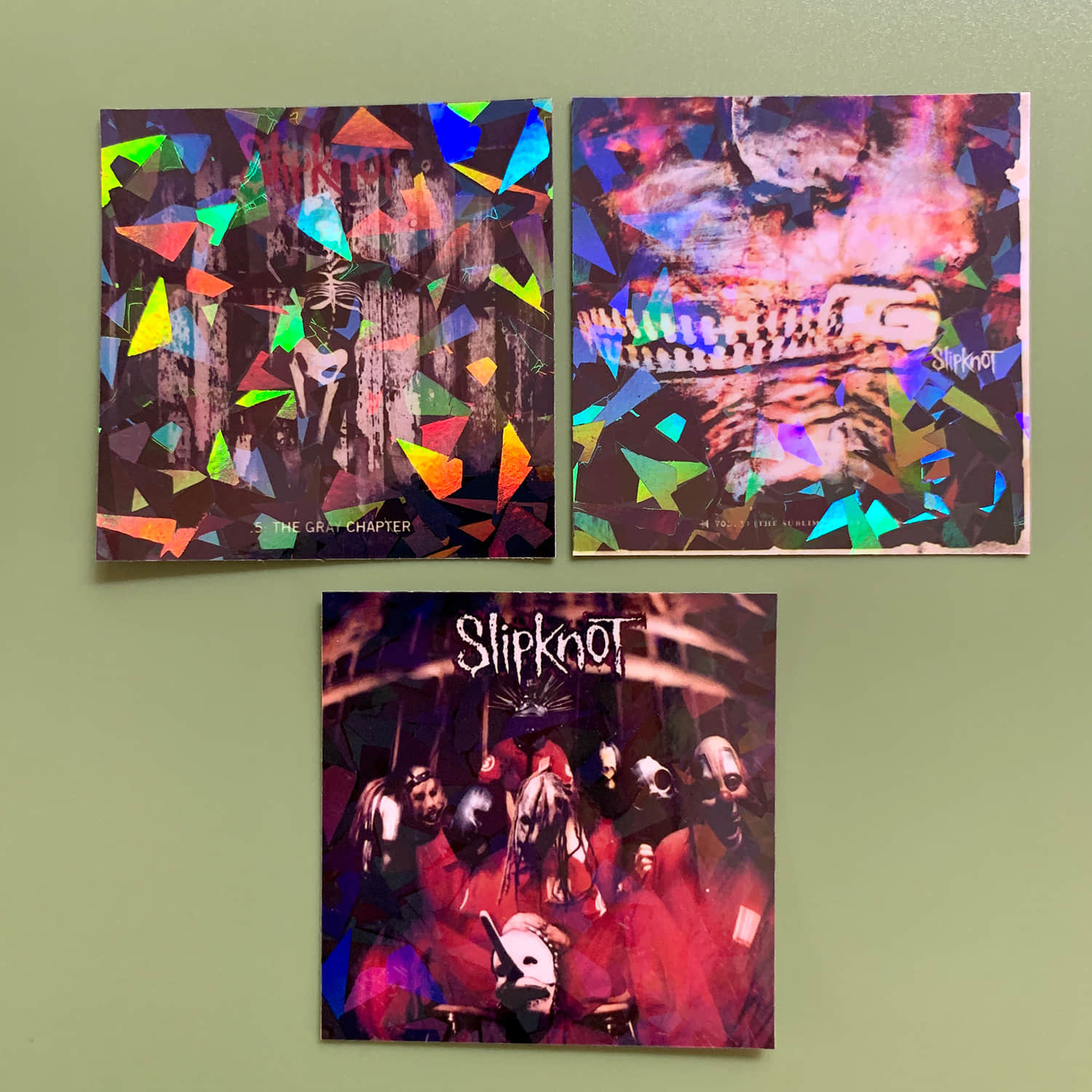 Slipknot 2" Album Cover Stickers – Slipknot - Vol. 3- 5. The Gray Chapte
