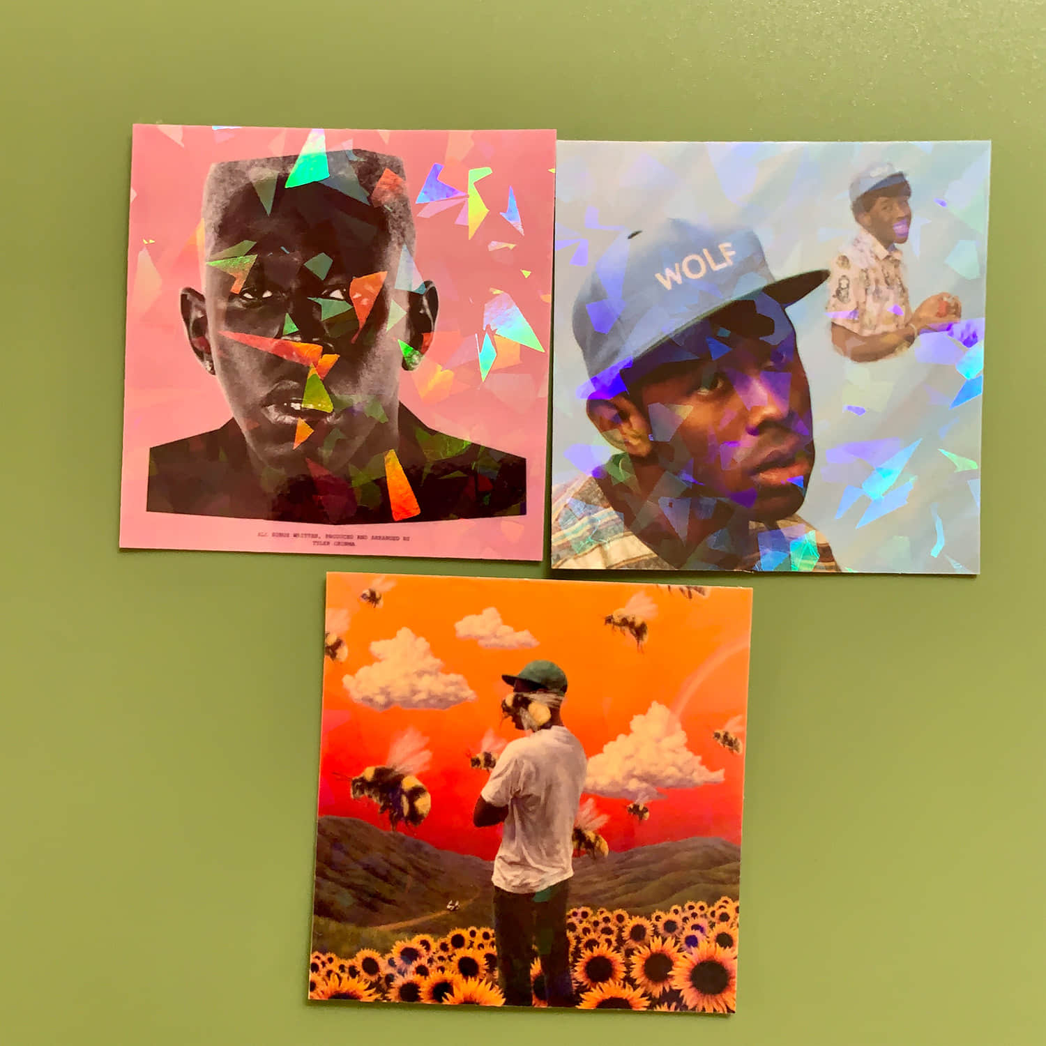 Tyler, The Creator 2" Album Cover Stickers – Wolf - IGOR -Scum Fuck Flower Boy