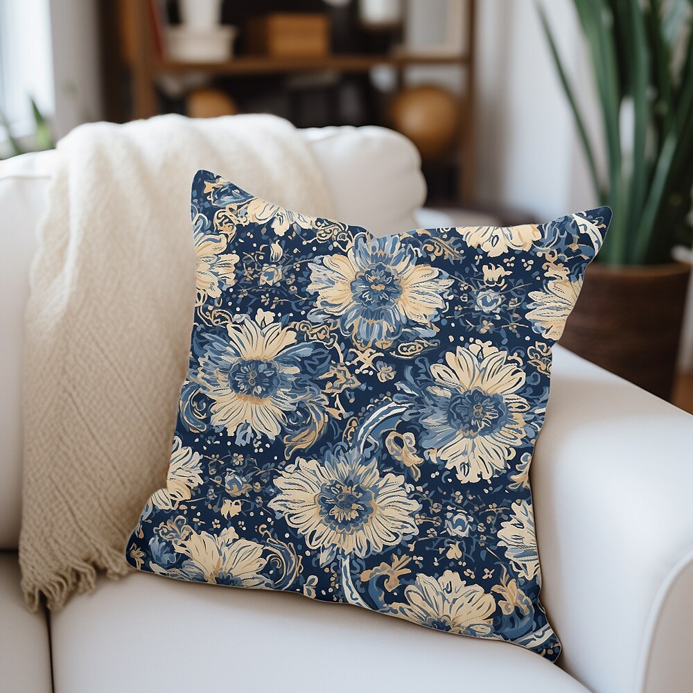 Vintage Paisley Double Side Pillow Cover 1PC Soft Decorative Square Cushion Case Pillowcase for Bedroom Livingroom Sofa Couch Chair 2023 - US $8.99 –P8