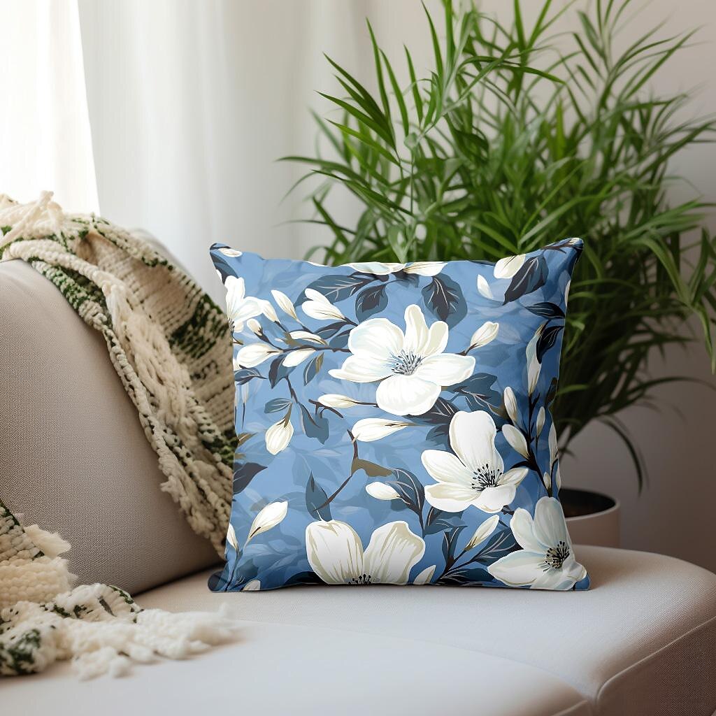 Floral Plant Double Side Pillow Cover 1PC Soft Decorative Square Cushion Case Pillowcase for Bedroom Livingroom Sofa Couch Chair 2023 - US $9.99 –P14