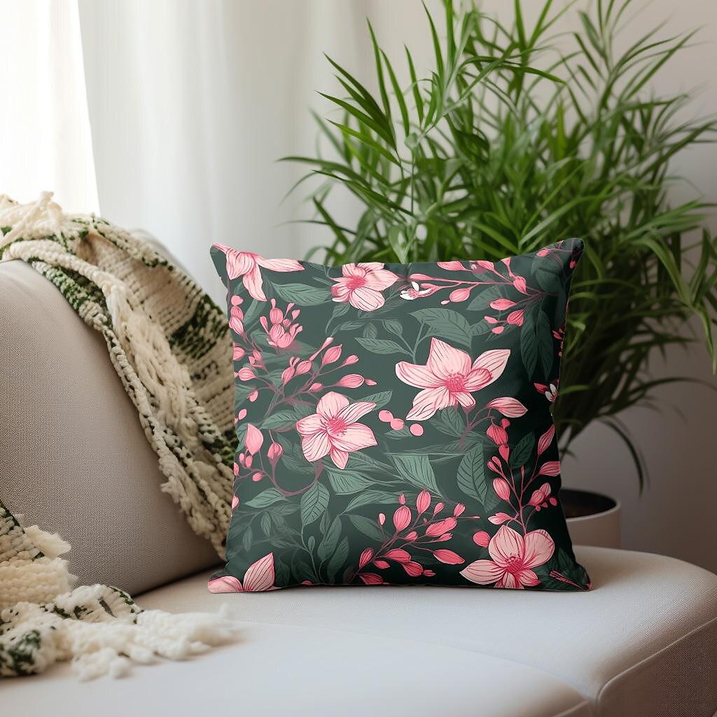 Floral Pastoral Double Side Pillow Cover 4PC Soft Decorative Square Cushion Case Pillowcase for Bedroom Livingroom Sofa Couch Chair 2023 - US $15.99 –P2