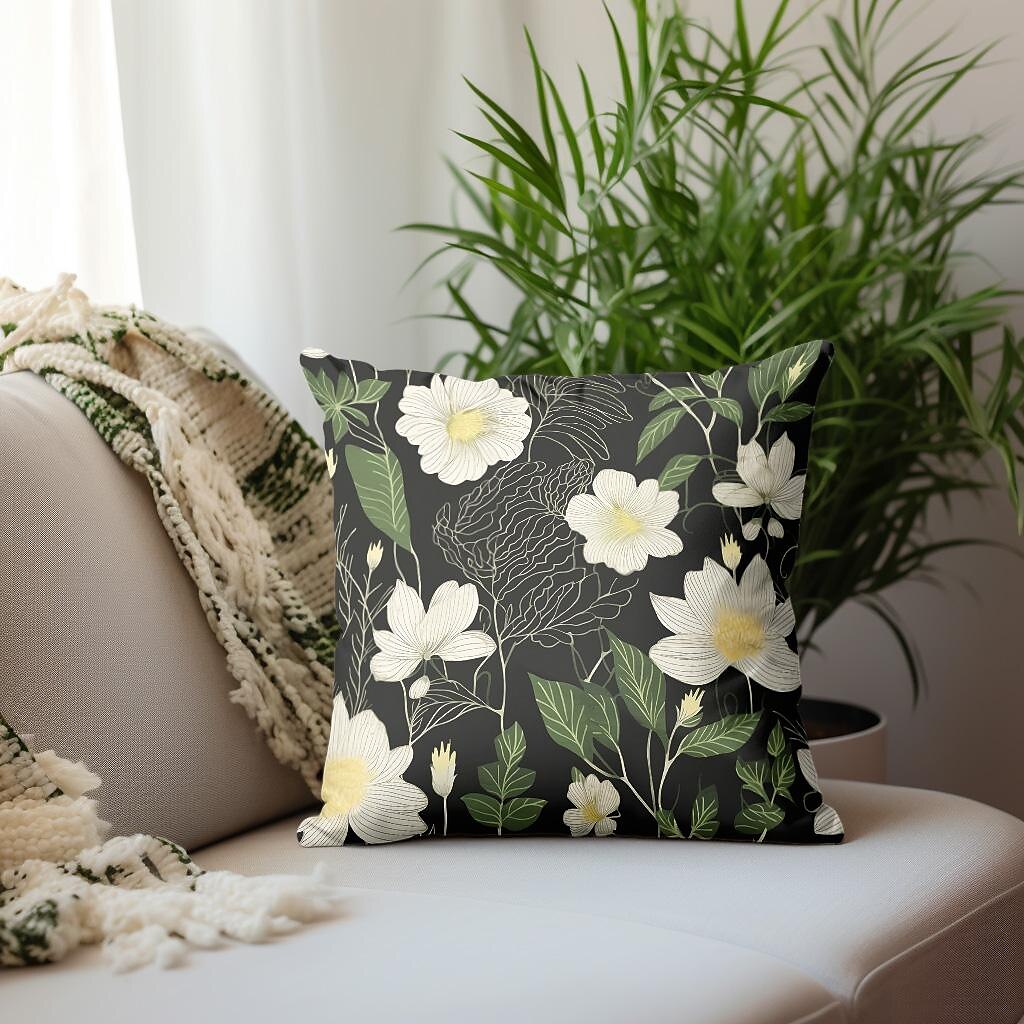 Floral Pastoral Double Side Pillow Cover 4PC Soft Decorative Square Cushion Case Pillowcase for Bedroom Livingroom Sofa Couch Chair 2023 - US $15.99 –P3