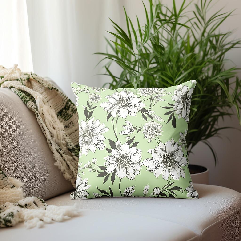 Floral Pastoral Double Side Pillow Cover 4PC Soft Decorative Square Cushion Case Pillowcase for Bedroom Livingroom Sofa Couch Chair 2023 - US $15.99 –P4