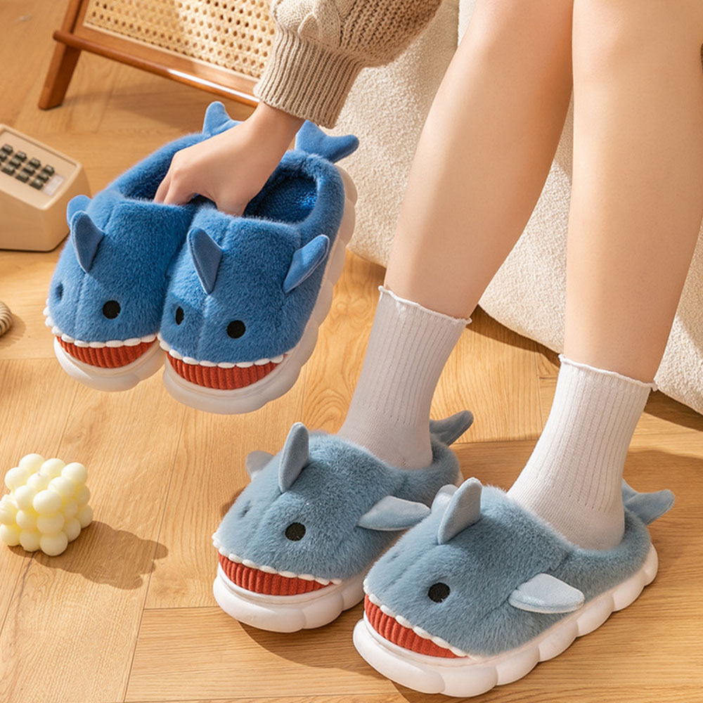 Lodowylabedz Miękkie pluszowe kapcie na grubej podeszwie