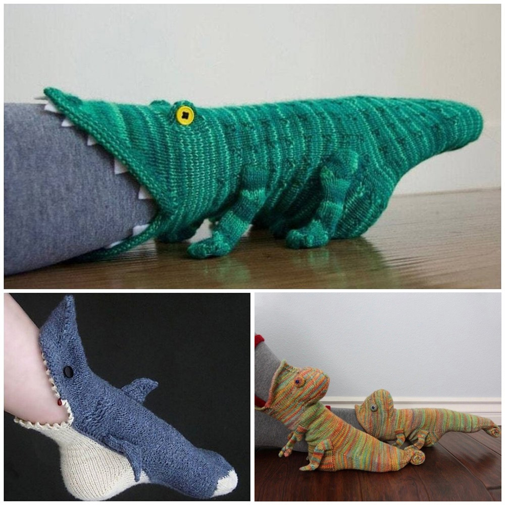 Pattysharan™ Calzini in maglia di coccodrillo