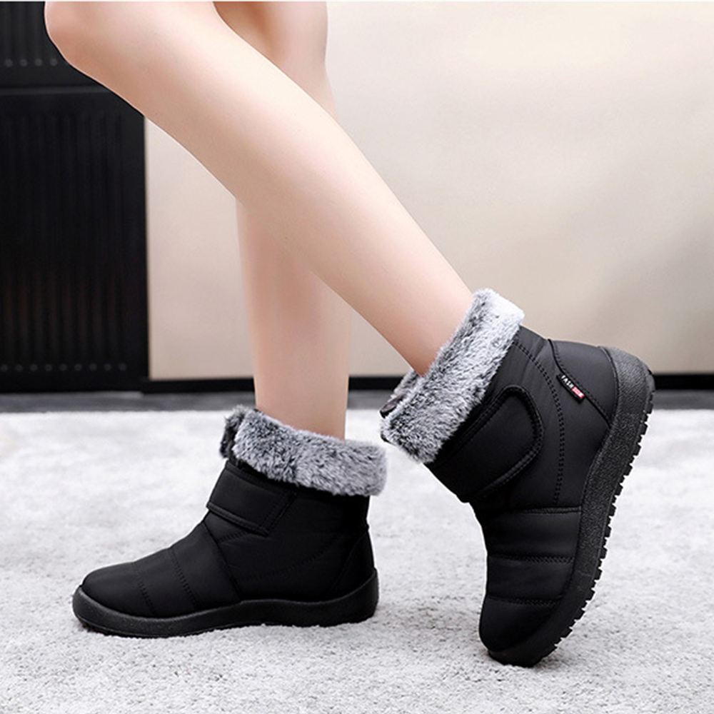 Lodowylabedz Aksamitne wodoodporne i ciepłe bawełniane śniegowce