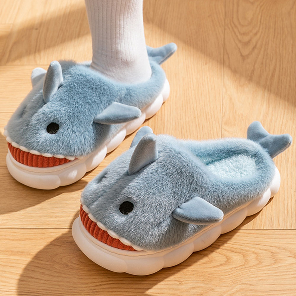 Lodowylabedz Miękkie pluszowe kapcie na grubej podeszwie