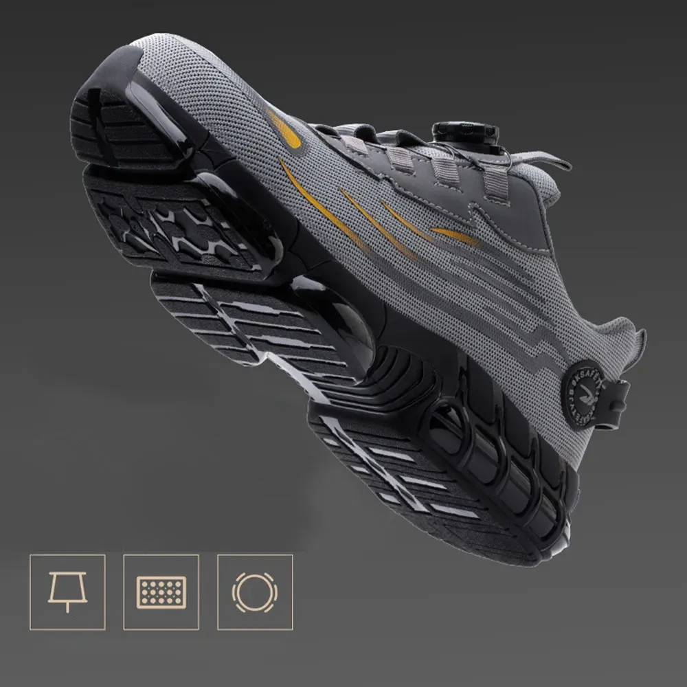 Lodowylabedz Męskie obuwie ochronne odporne na wstrząsy i przebicie