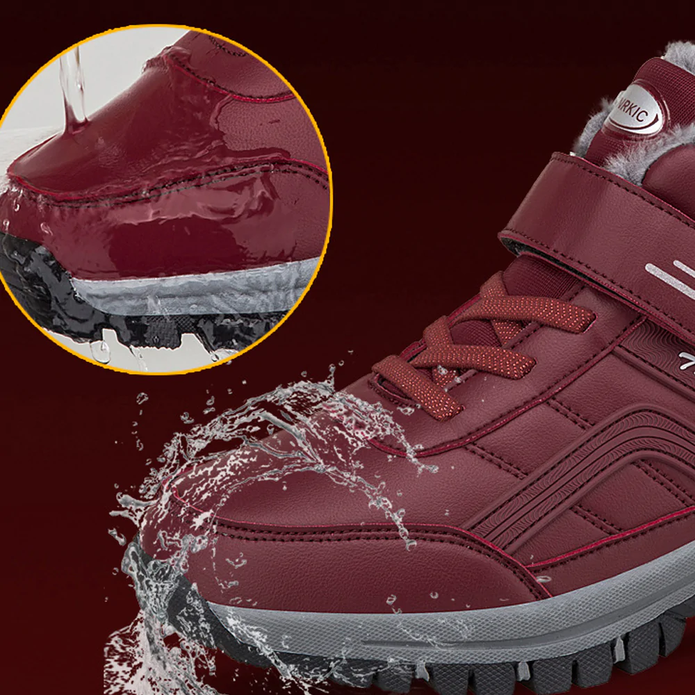 Lodowylabedz Nowe zimowe śniegowce męskie i damskie, wyściełane, antypoślizgowe i ciepłe