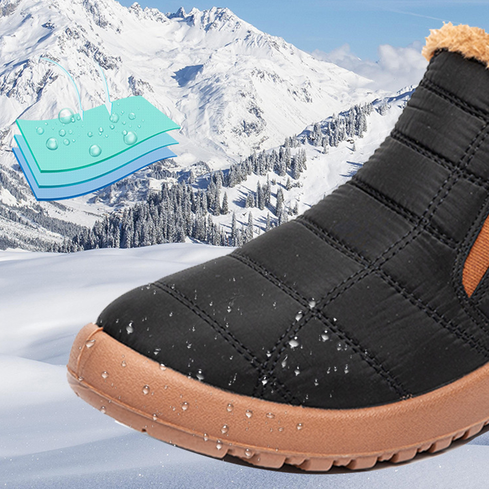 Lodowylabedz Zimowe nowe wodoodporne ciepłe polarowe pogrubione śniegowce
