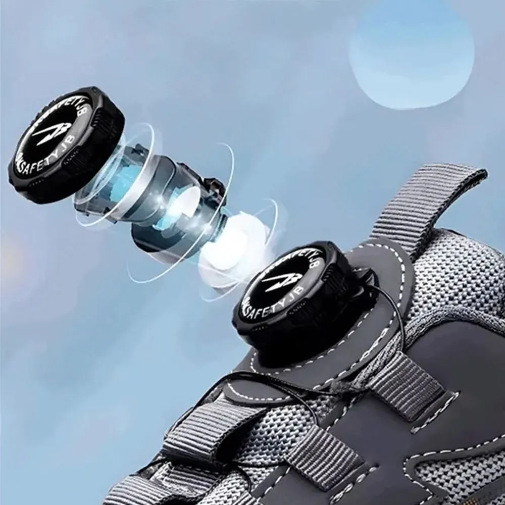 Lodowylabedz Męskie obuwie ochronne odporne na wstrząsy i przebicie