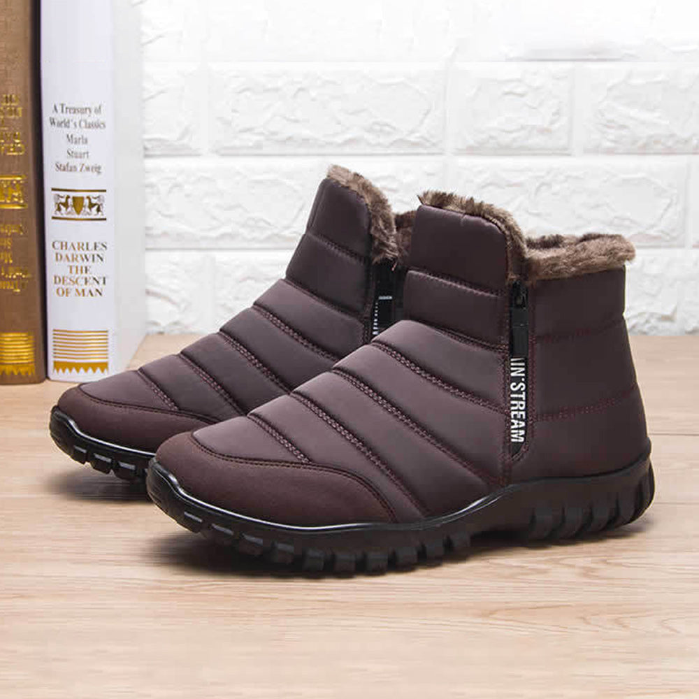 Lodowylabedz Męskie grube i ciepłe śniegowce zimowe