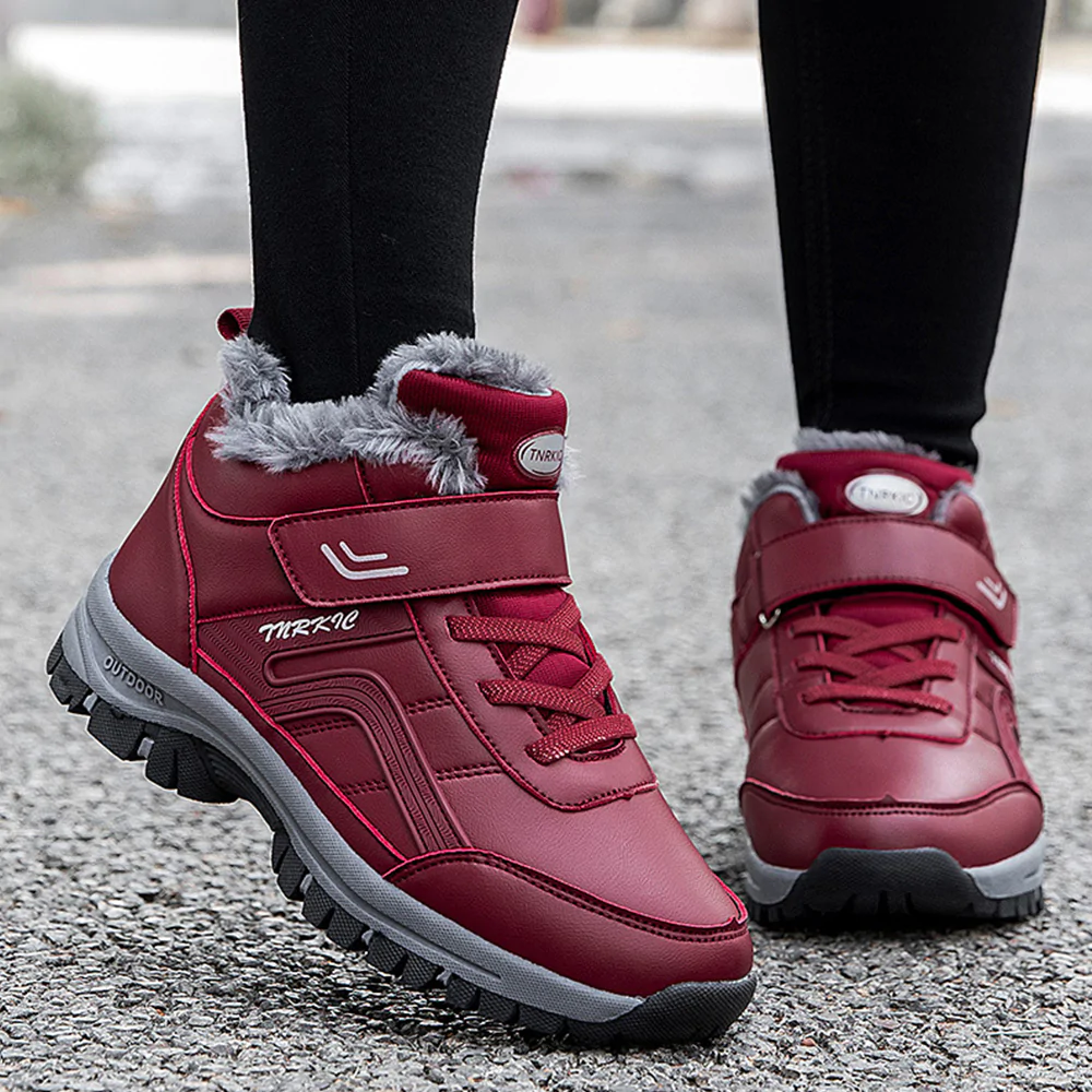 Lodowylabedz Nowe zimowe śniegowce męskie i damskie, wyściełane, antypoślizgowe i ciepłe