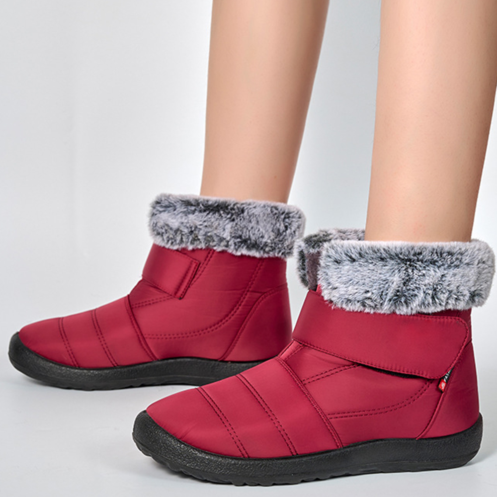 Lodowylabedz Aksamitne wodoodporne i ciepłe bawełniane śniegowce