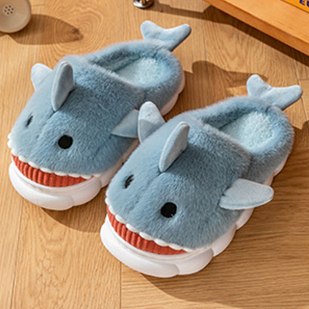 Lodowylabedz Miękkie pluszowe kapcie na grubej podeszwie